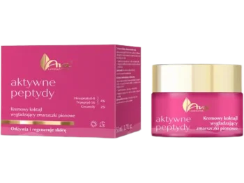 Zdjęcie produktu AVA AKTYWNE PEPTYDY Kremowy koktajl wygładzający zmarszczki pionowe