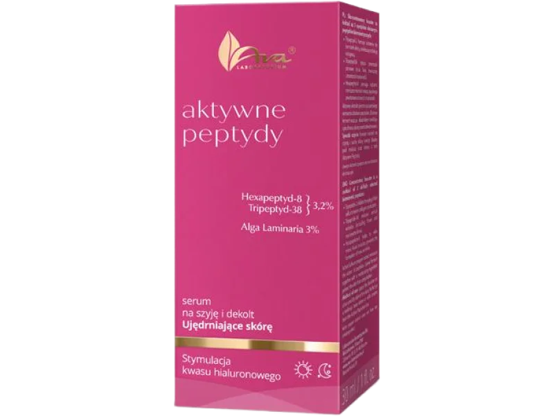 AVA AKTYWNE PEPTYDY Serum na szyję i dekolt