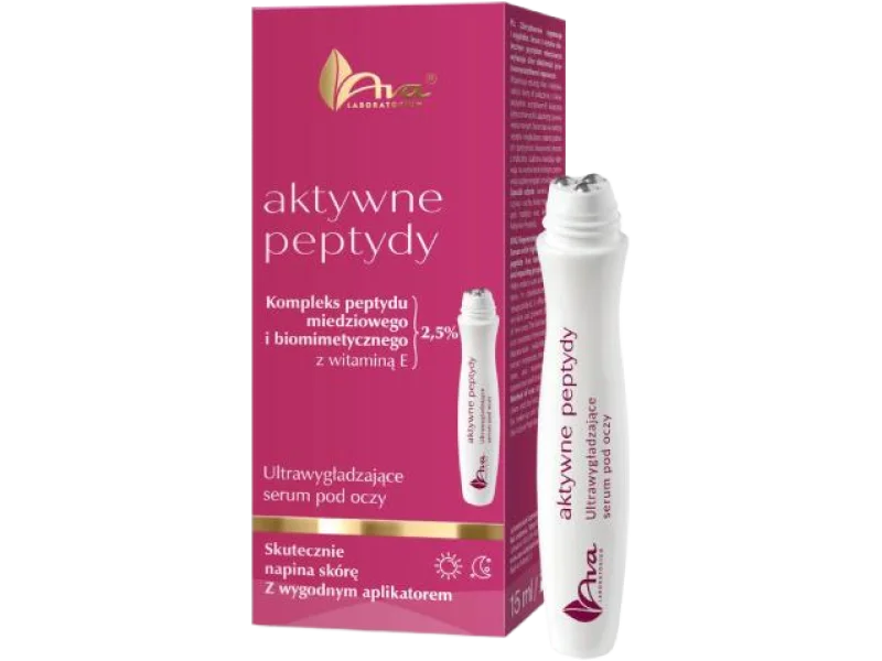 AVA Aktywne Peptydy Ultrawygładzające serum pod oczy