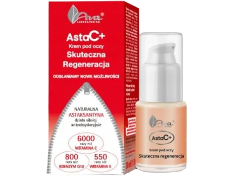 AVA ASTA C+ Krem pod oczy skuteczna regeneracja