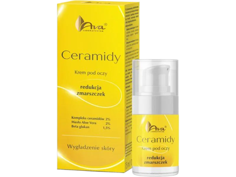 AVA CERAMIDY Krem pod oczy Redukcja zmarszczek
