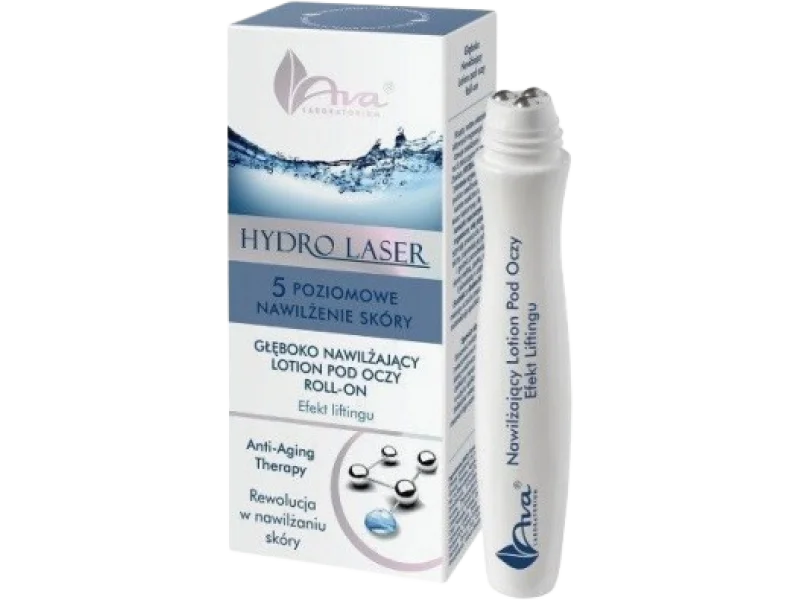 AVA HYDRO LASER Głęboko nawilżający Lotion pod oczy, roll-on