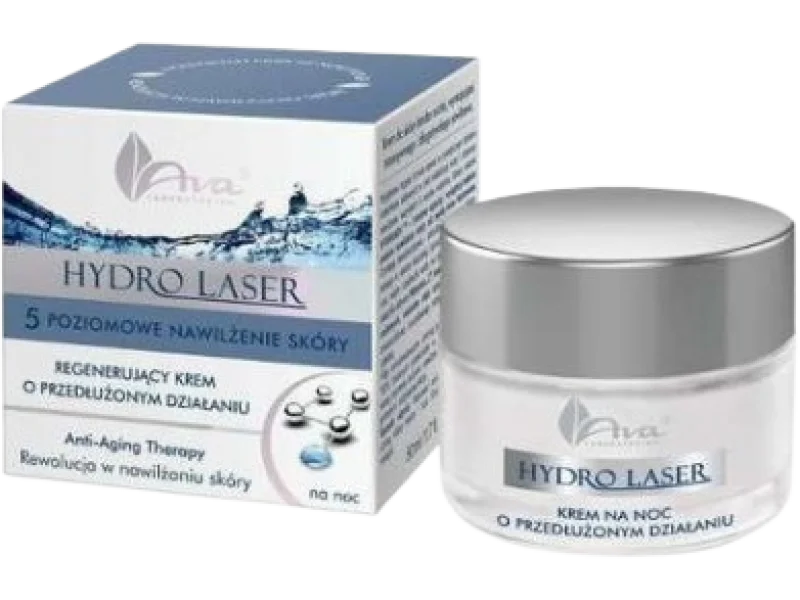 AVA HYDRO LASER Krem regenerujący na noc