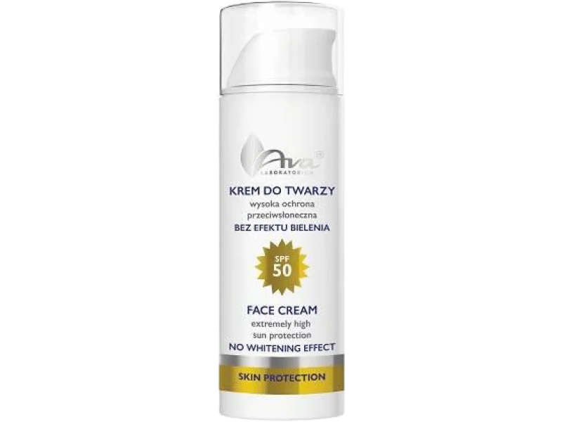 AVA Krem do twarzy nawilżający SPF50