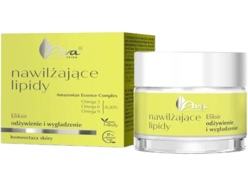 AVA Nawilżające Lipidy Eliksir odżywienie i wygładzenie, krem