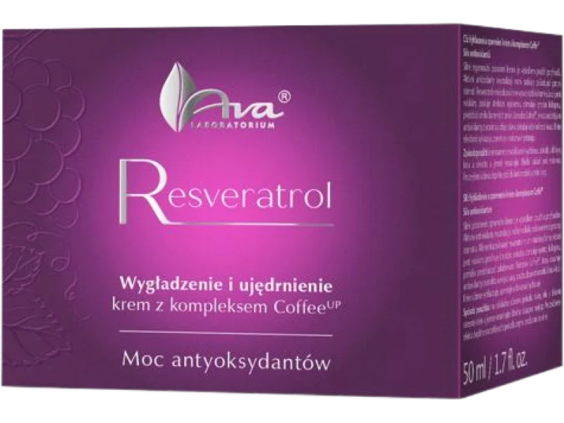 AVA RESVERATROL Wygładzenie i ujędrnienie Krem z kompleksem Coffee Up