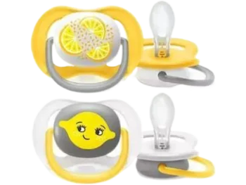 Zdjęcie produktu AVENT Smoczek Ultra Air happy 080/18 6-18m Cytryny, sprzęt medyczny