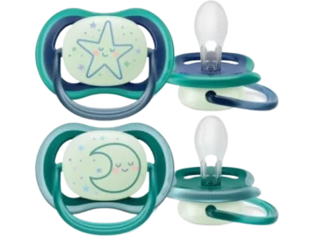 Zdjęcie produktu AVENT Ultra Air Nighttime Smoczek uspokajający ortodontyczny 6-18m SCF376/13, sprzęt medyczny