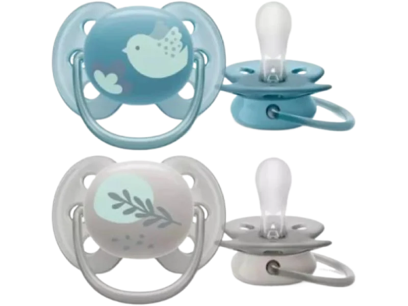 AVENT Ultra Soft Miękki smoczek uspokajający ortodontyczny 6-18m SCF091/15, sprzęt medyczny