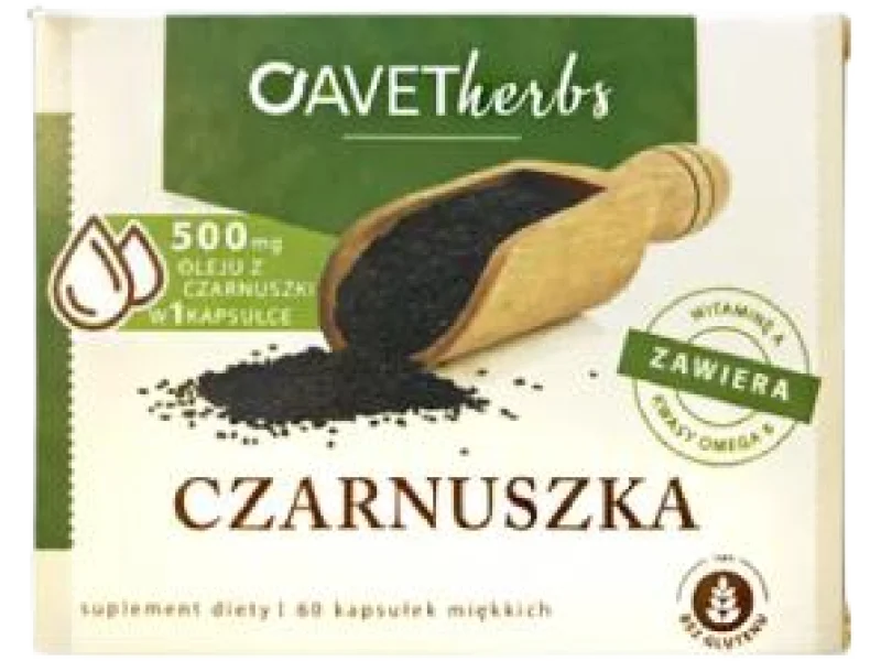 AVET HERBS Czarnuszka, kapsułki miękkie
