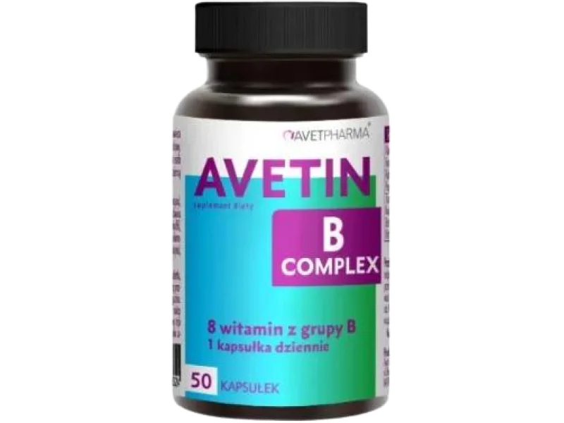 AVET PHARMA Avetin B Complex, kapsułki