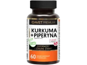 AVET PREMIUM Kurkuma + Piperyna, kapsułki