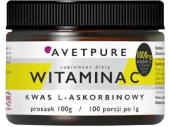 Zdjęcie produktu AVET PURE Witamina C, proszek, 1000 mg