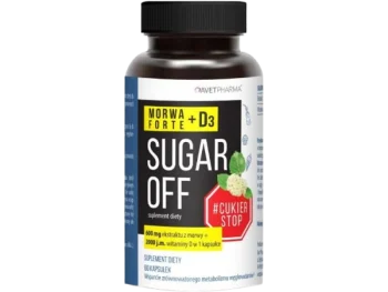 Zdjęcie produktu AVET Sugar Off Morwa Forte + D3, kapsułki