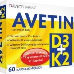 AVETIN D3 + K2, kapsułki miękkie