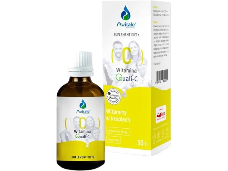 Avitale krople Quali-C (witamina C), 16 mg