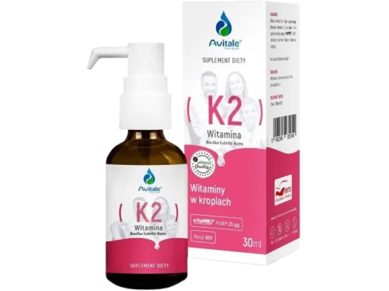 Avitale Krople Witamina K2 25 µg, 25 µg