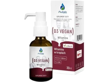 Zdjęcie produktu Avitale Naturalna Witamina D3 VEGAN 1000 j.m., krople doustne