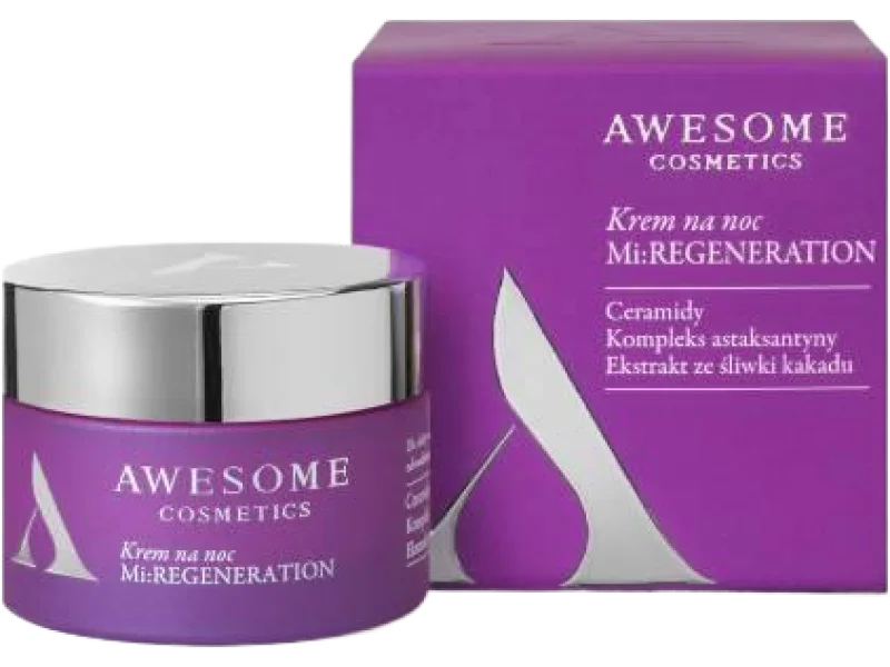 Awesome Cosmetics Mikrobiom regeneration Krem na noc