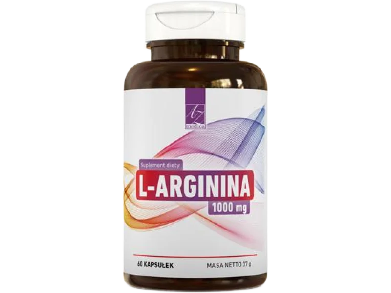AZ Medica L-arginina, kapsułki, 500 mg