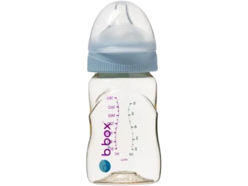 Zdjęcie produktu B.BOX Butelka do karmienia niemowląt (błękit), sprzęt medyczny