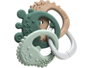 Zdjęcie produktu B.BOX Gryzak trio szałwia, zabawka sensoryczna