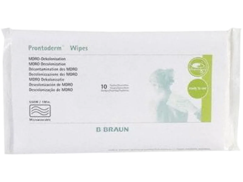 B.BRAUN Prontoderm Wipes Chusteczki antybakteryjne do ciała, 0,11%