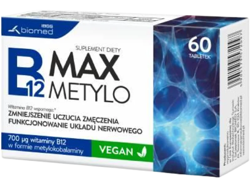 B12 MAX Metylo, tabletki, 700 µg