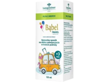 Zdjęcie produktu Bąbel Travel Płyn z imbirem dla dzieci o smaku cytrynowym