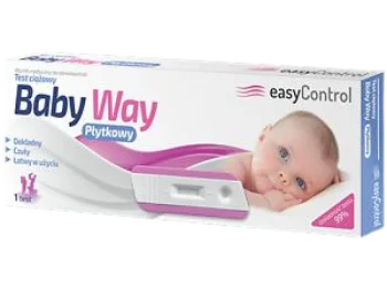 Zdjęcie produktu BABY WAY test ciążowy płytkowy, test diagnostyczny