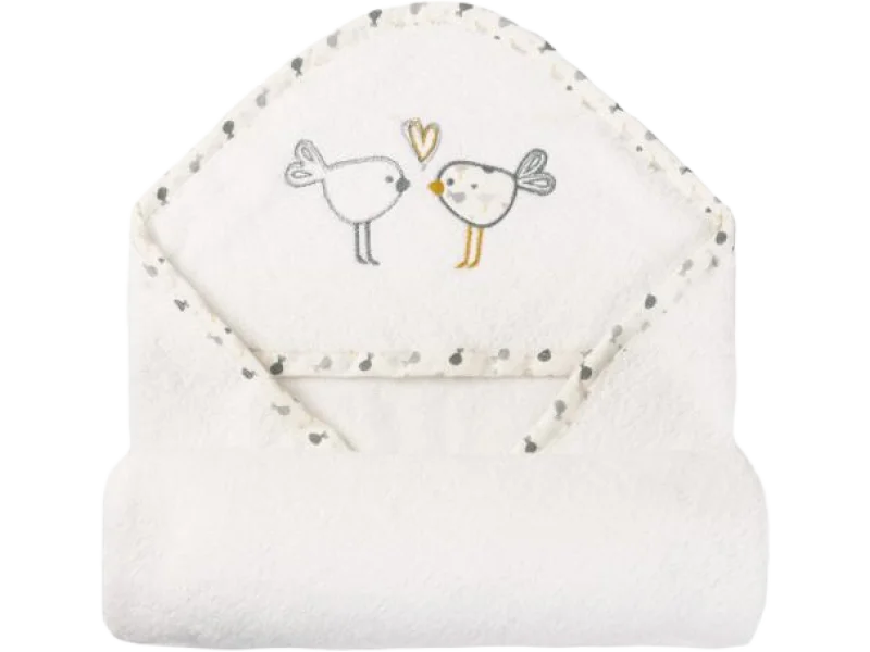 BabyMatex Okrycie kąpielowe MAXIplus BIRDS, ręczniki