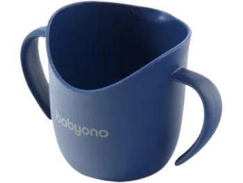 Zdjęcie produktu BABYONO Ergonomiczny kubek treningowy Flow granatowy, sprzęt medyczny