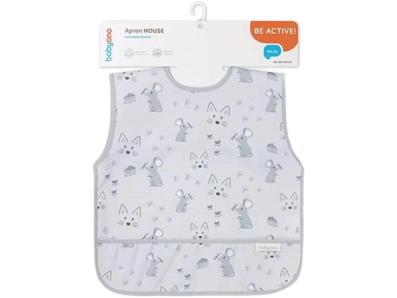BabyOno Fartuszek Mouse 1641/01