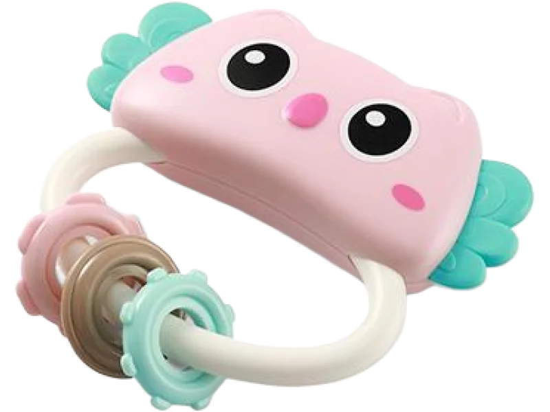 BabyOno Grzechotka OWL, zabawka sensoryczna