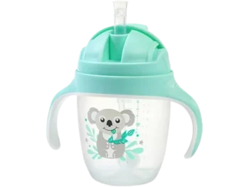 Zdjęcie produktu BabyOno Kubek niekapek z obciążoną słomką koala, sprzęt medyczny