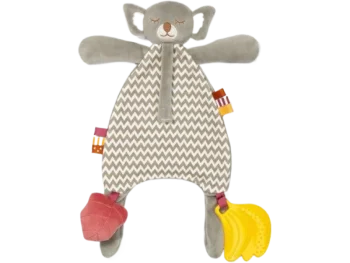 Zdjęcie produktu BABYONO Przytulanka z zawieszką do smoczka Skinny Mate Saul, sprzęt medyczny