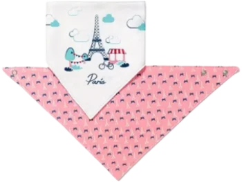 Zdjęcie produktu BABYONO Śliniak apaszka Paris 879/07, sprzęt medyczny