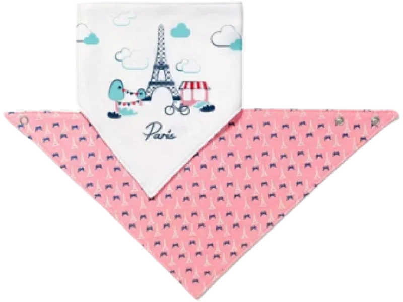 BABYONO Śliniak apaszka Paris 879/07, sprzęt medyczny