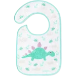 BABYONO Śliniak frotte 23x37cm Dino zielony 6m+ 832, sprzęt medyczny