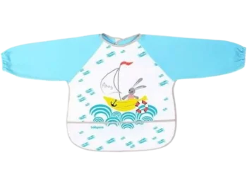 Zdjęcie produktu BABYONO Śliniak z długim rękawem BABY ADVENTURER mix kolorów, sprzęt medyczny