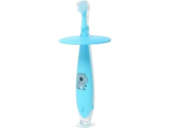 Zdjęcie produktu BABYONO Szczoteczka do zębów niebieska, sprzęt medyczny