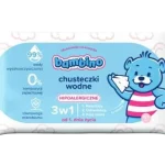 BAMBINO Chusteczki wodne 3w1 hipoalergiczne