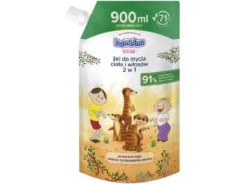 Zdjęcie produktu Bambino Dzieciaki Żel do mycia ciała i włosów 2w1 (Surykatki), żel