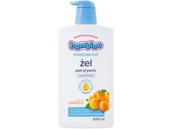Zdjęcie produktu BAMBINO RODZINA Żel pod prysznic o zapachu mirabelki, żel