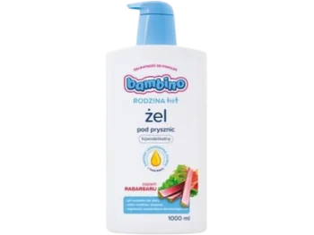 Zdjęcie produktu BAMBINO RODZINA Żel pod prysznic o zapachu rabarbaru, żel