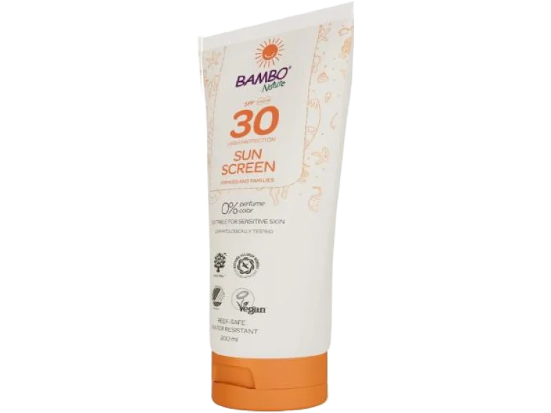 BAMBO Nature Krem przeciwsłoneczny SPF 30 nieperfumowany