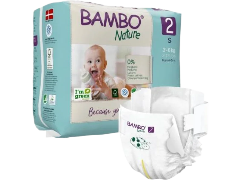 BAMBO Nature Mini 2, środki chłonne