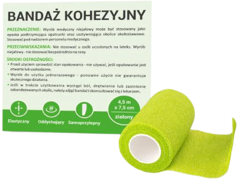 Bandaż Kohezyjny yellowBAND