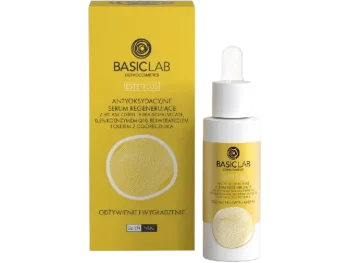Zdjęcie produktu BASICLAB Antyoksydacyjne Serum Regenerujące ODŻYWIENIE I WYGŁADZENIE