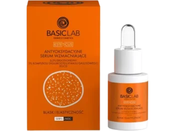 Zdjęcie produktu BASICLAB Esteticus Antyoksydacyjne serum wzmacniające Blask i Elastyczność